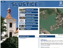 Tablet Screenshot of obecslustice.cz
